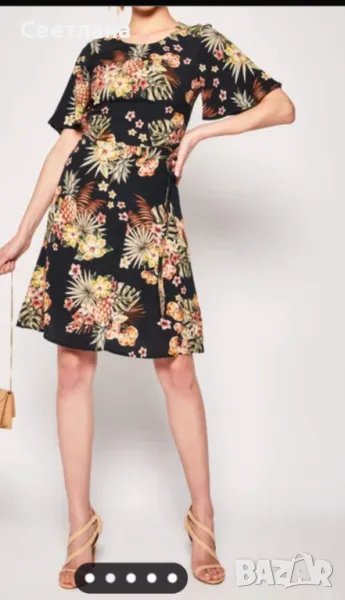 Флорална рокля Liu Jo, размер 42, снимка 1