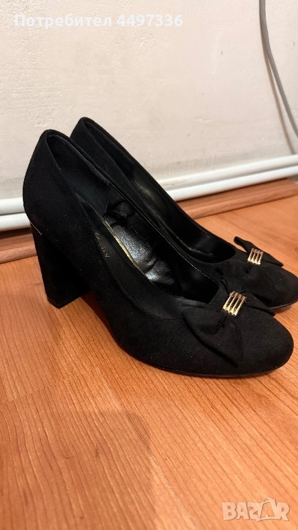 Черни токчета Jenny Fairy, снимка 1