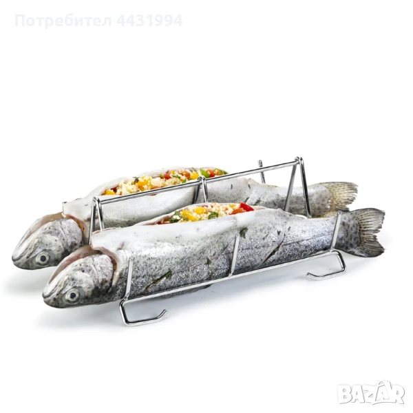 Стойка за печене на риба Tescoma Grandchef, снимка 1