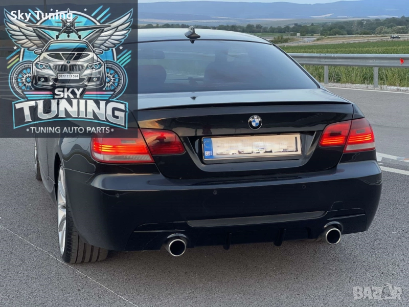 Дифузьор за бмв е92 / добавка за задна броня бмв е92 / bmw e92, снимка 1