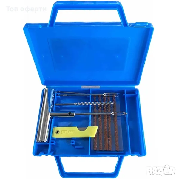 Комплект за лепене на гуми метален TL-0029PA064 - 7 части, снимка 1