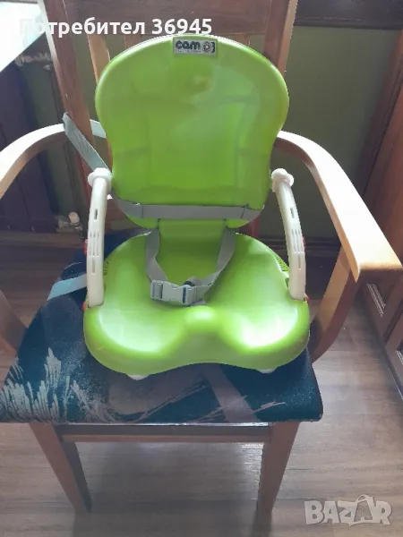 Леко, преносимо столче за хранене,закрепване се за нормален стол., снимка 1