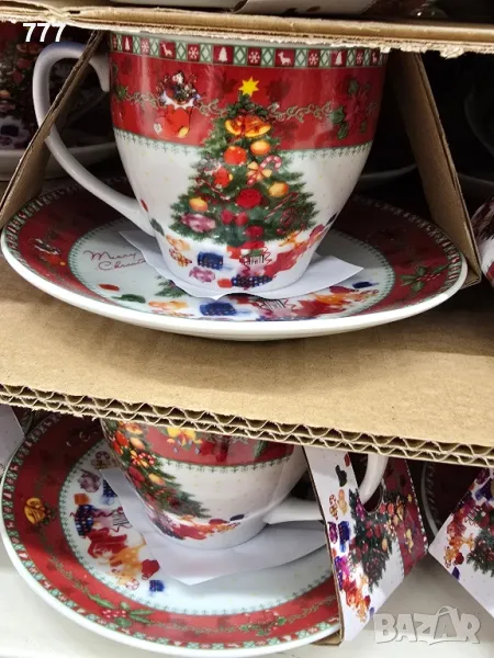 коледни чаши , снимка 1