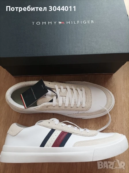 Tommy Hifiger N41,45 ест.кожа кецове, снимка 1