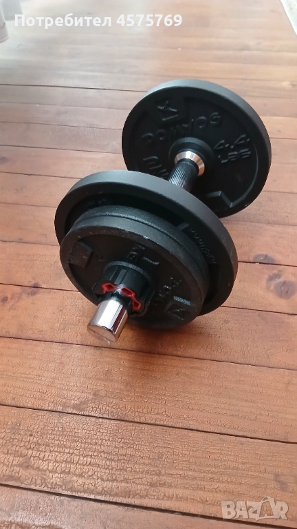 Дъмбел за тренировки 10 кг, снимка 1