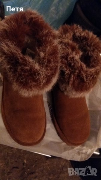 Боти NICE BAY с естествен косъм, снимка 1