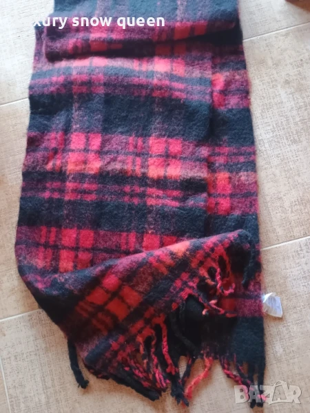 вълнен шал нови 2метра , снимка 1