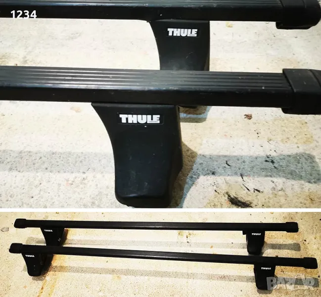 Багажник напречни греди THULE рейки за RENAULT Megane, снимка 1