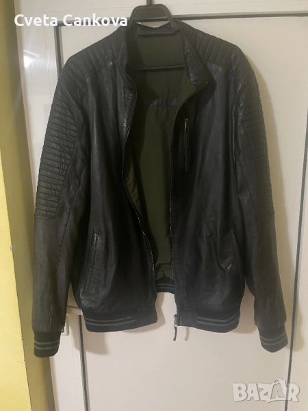 Кожено яке с две лица, снимка 1