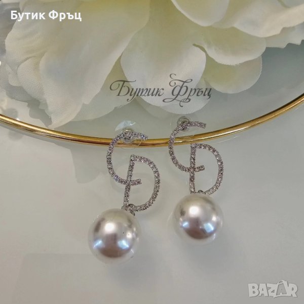 Обеци CD, снимка 1