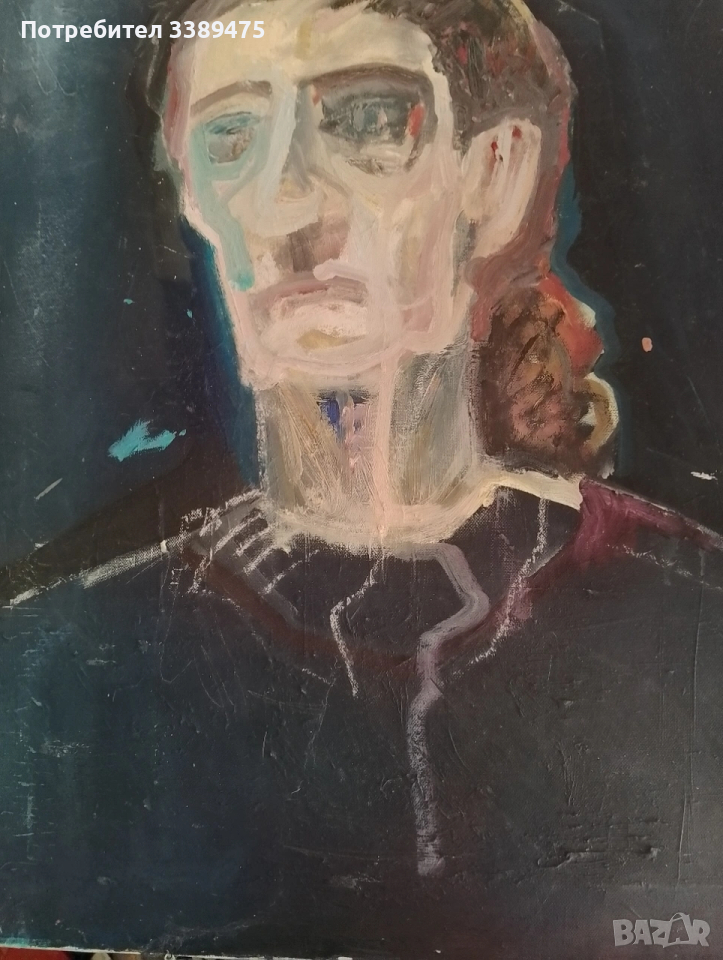 картина масло платно , снимка 1