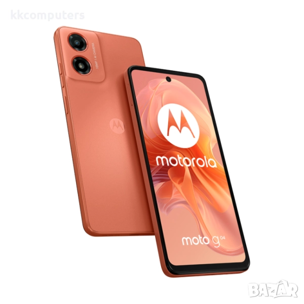 ЧАСТИ ЗА Смартфон GSM MOTOROLA G04 ORANGE 6.56 ", 64 GB, RAM 4 GB, 16 MP , снимка 1