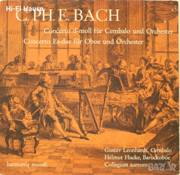 C.PH.E.Bach-Грамофонна плоча-LP 12”, снимка 1