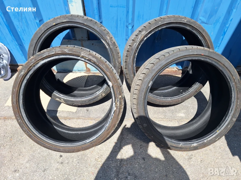 4бр.гуми спорт пакет Radial Летни 2бр.255 30 19 и 2бр.235 35 19 Цената е за КОМПЛЕКТ (4БР.)!, снимка 1