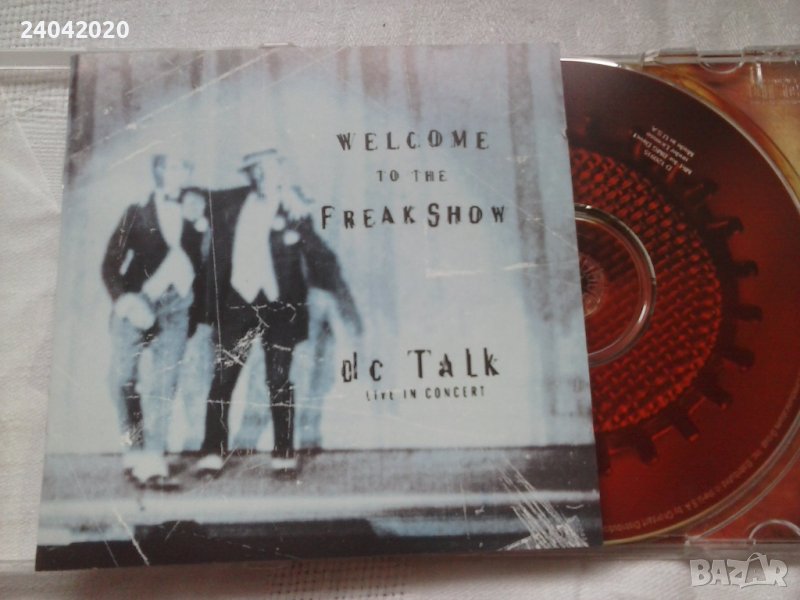 DC Talk – Welcome To The Freak Show USA edition оригинален диск, снимка 1