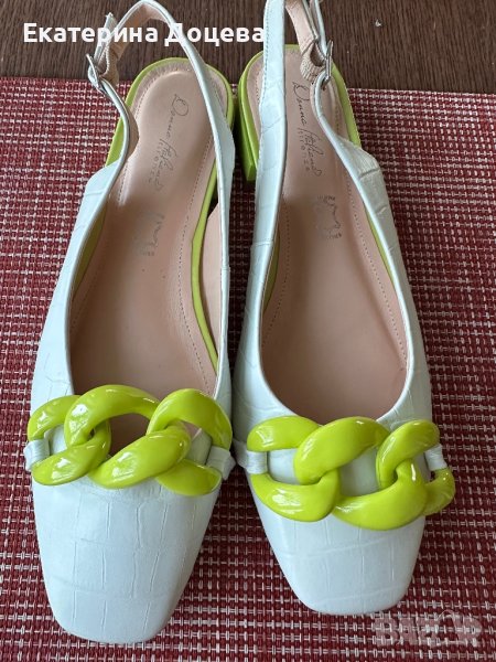 Обувки естествена кожа без пета, снимка 1