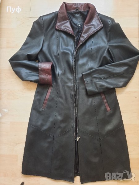 дамско кожено яке от естествен телешки бокс , снимка 1