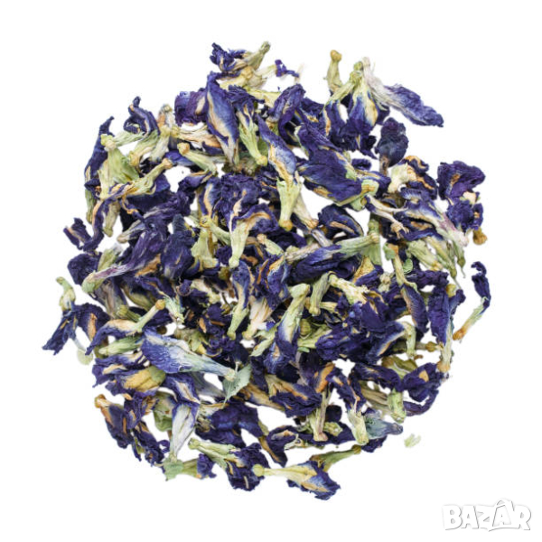 Пеперуден Чай При Стрес Безсъние Син Чай за Отслабване Клитория Тернатея Clitoria Ternatea Butterfly, снимка 1