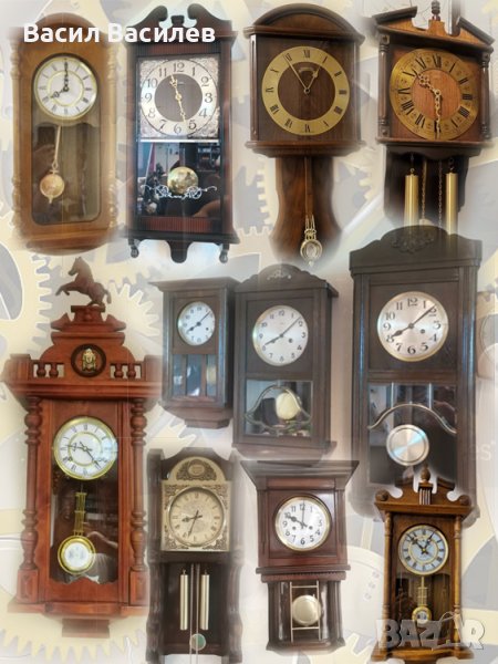 Стенни немски механични и кварцови часовници в колекционерски вид, снимка 1
