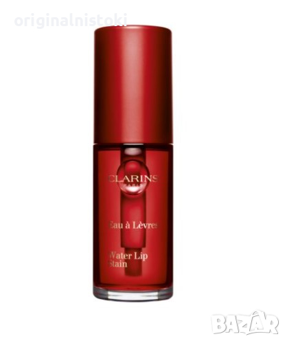 червило, което устоява до 300 целувки CLARINS WATER LIP STAIN ТЕЧНО ЧЕРВИЛО, снимка 1