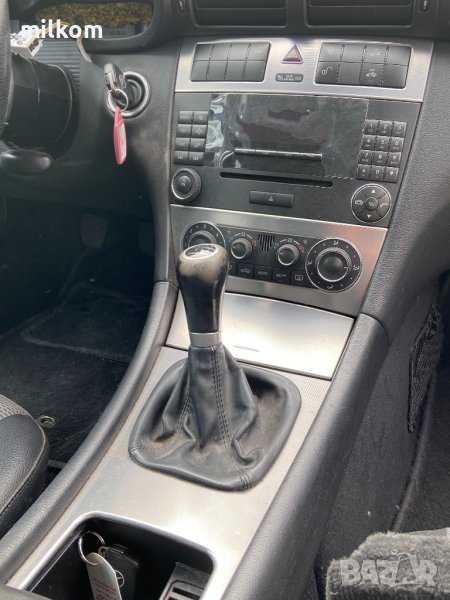 W203 конзола фейслифт мерцедес ц класа 203 панели лост пепелник околожки авангард сиви, снимка 1