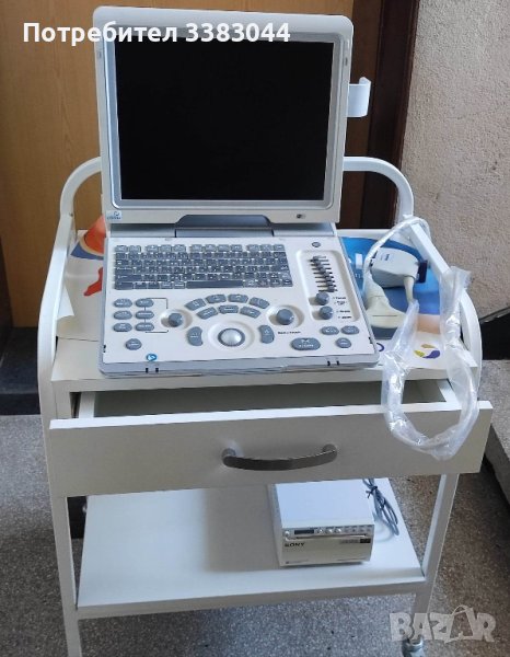 Преносим ехограф с трансдюсер Mindray Z5/Z5BW/Z5T и хибриден графичен принтер SONY, снимка 1