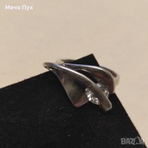 Сребърен пръстен (163), снимка 1