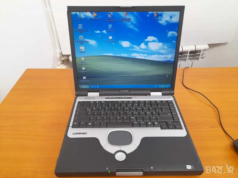 ⭐Продавам ретро лаптоп COMPAQ Evo N1020v с Windows XP SP3⭐, снимка 1