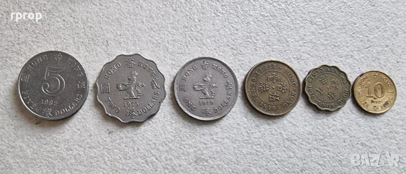 Хонг Конг. Хонг Конг долар.  6 бр., снимка 1