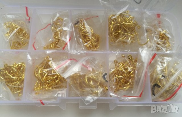 Куки за риболов 400 и 500 броя, снимка 5 - Такъми - 40403249