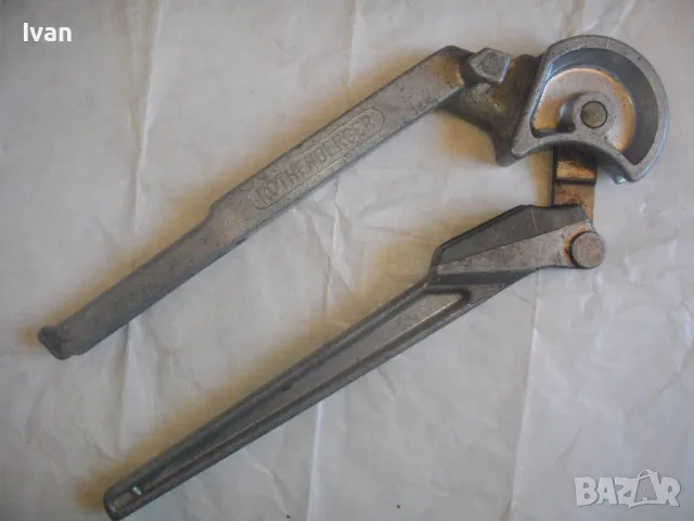 ROTHENBERGER 18mm Ръчен ТРЪБОГИБ огъване тръби ф18мм Радиус 50мм Промишлен Индустриален 3кг Алумин, снимка 2 - Други инструменти - 47603075