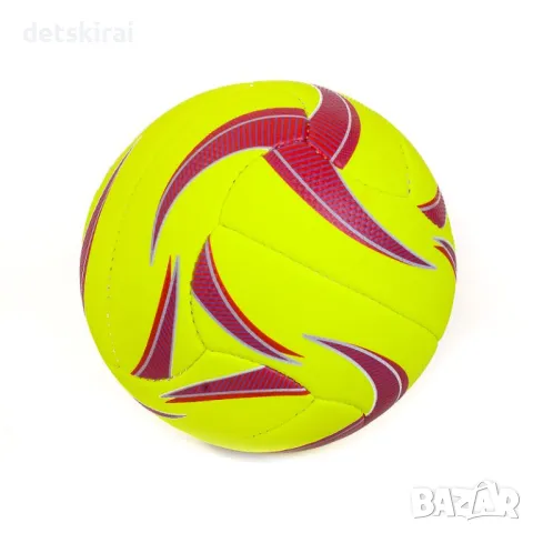 Топка кожена ШИТА Волейбол ЛАРЕД, снимка 2 - Волейбол - 47955566