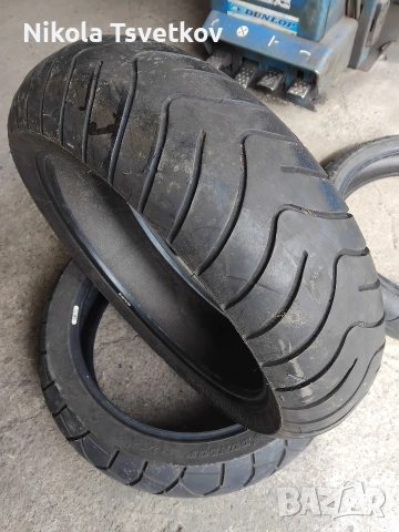 160/60ZR17 Michelin, снимка 3 - Гуми и джанти - 53871853
