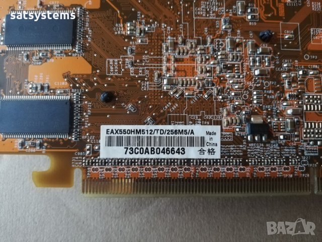 Видео карта ATi Radeon Asus EAX550HM512 256MB DDR 128bit PCI-E, снимка 8 - Видеокарти - 34178741