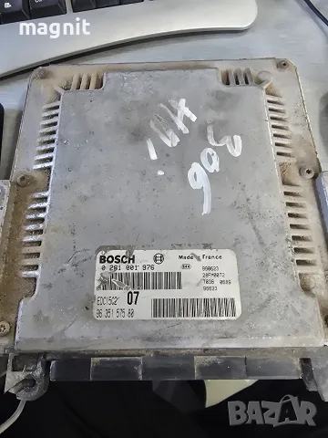 КОМПЮТЪР ЗА ДВИГАТЕЛ CITROEN XSARA PEUGEOT 306 2.0 BOSCH 0281001976, 0 281 001 976, 9635157580