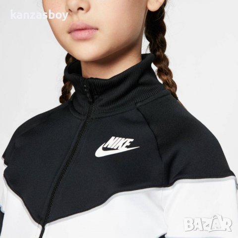 NIKE GIRLS HERITAGE FULL ZIP JACKET - страхотно юношеско горнище