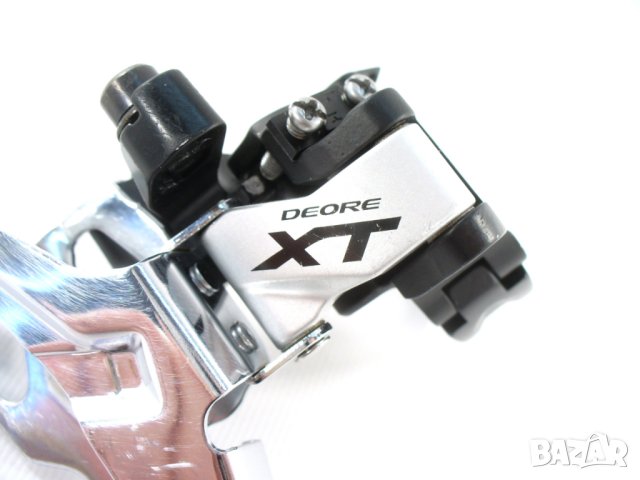 Shimano Deore XT FD-M786 2x10 декланшор за МТБ планински байк, 34.9mm clamp, снимка 2 - Части за велосипеди - 40284771