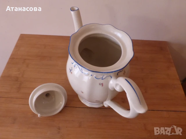 Голяма порцеланова кана за кафе чай 1960 г, снимка 8 - Аксесоари за кухня - 51001999