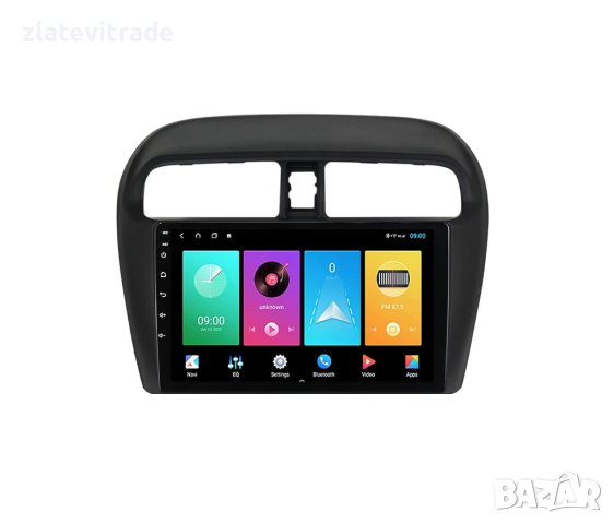 MItsubishi Mirage Attrage 2012-2018 - 9" Андроид Навигация , 9639, снимка 2 - Навигация за кола - 41881827