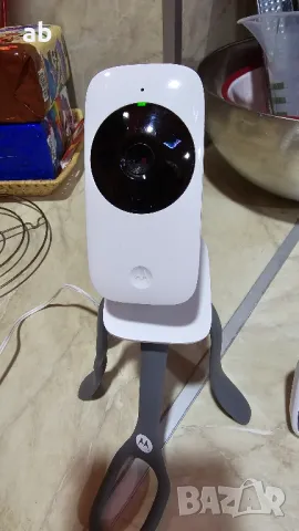 Видео Бейбифон Motorola MBP 482 пълен комплект, снимка 4 - Бебефони - 50352761