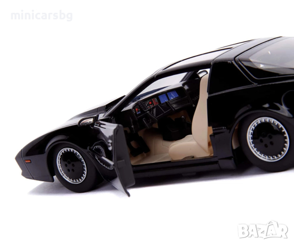 Метални колички: Knight Rider K.I.T.T., 1982 Pontiac Trans AM - Jada, снимка 9 - Колекции - 44811123