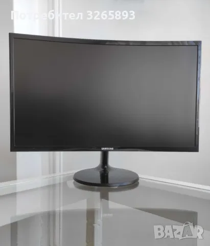 Монитор-SAMSUNG 24" C24F390FHU,LED
