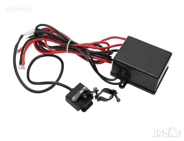 Електрическа лебедка 4000LBS, с дистанционно, 12V, до 1.85 тона, снимка 3 - Аксесоари и консумативи - 49749445