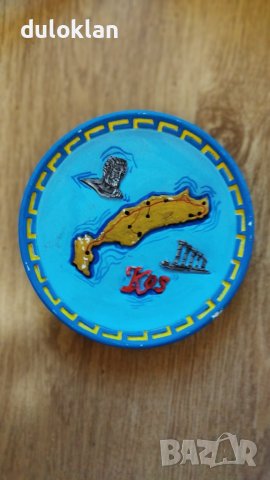 Декоративна чиния от остров Кос Гърция