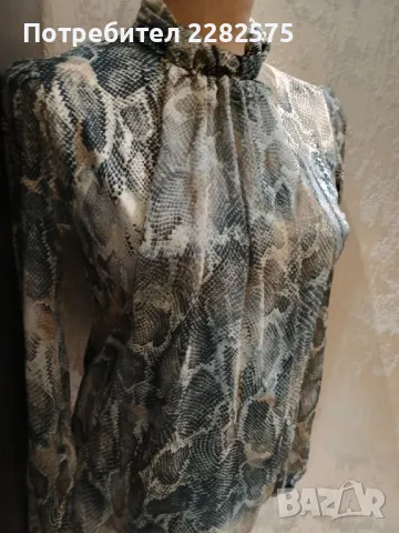 Елегантна блузка Л/ХЛ размер , снимка 7 - Блузи с дълъг ръкав и пуловери - 47581582