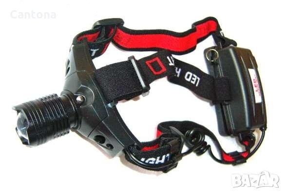 Акумулаторен челник, CREE LED,  зарядно 220 V и 12 V