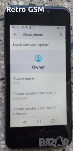 Мини смартфон Cubot J10 Dual SIM 32GB 1GB . Ползван само веднъж, снимка 2 - Телефони с две сим карти - 56133000