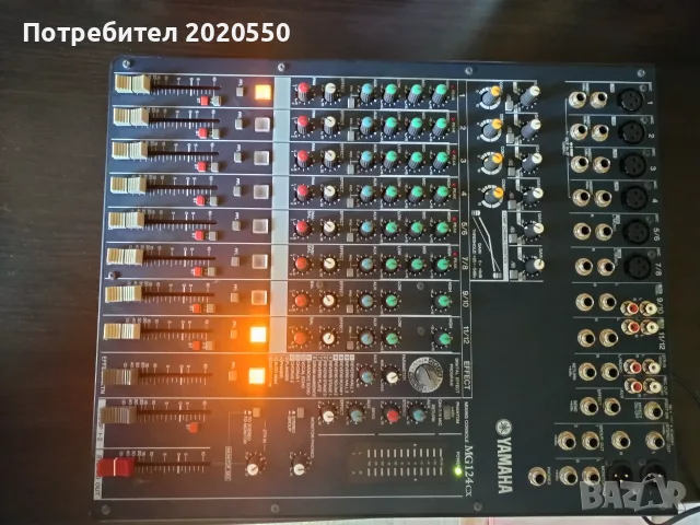 Миксер Yamaha GM 124 CX, снимка 4 - Ресийвъри, усилватели, смесителни пултове - 56367796