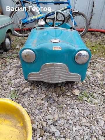 Количка с педали Lightning, снимка 4 - Антикварни и старинни предмети - 53470451