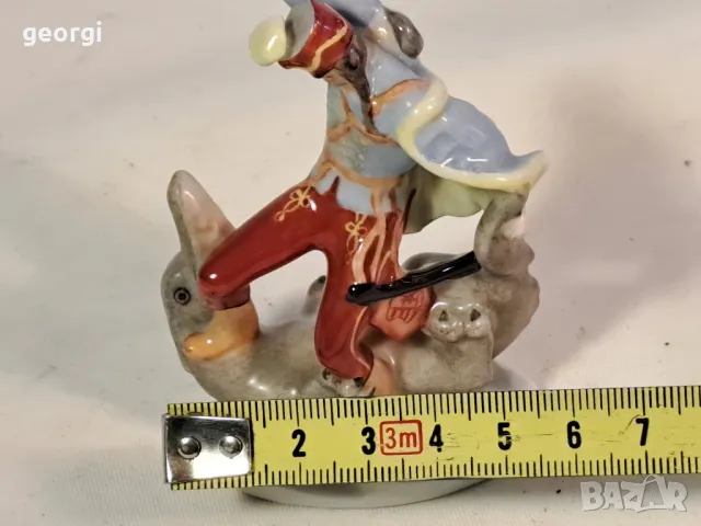 унгарска порцеланова фигура хусар Herend , снимка 9 - Колекции - 49805669